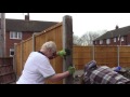 How to Erect concrete fencing