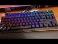 Keycap unboxing and adding them on my keyboard