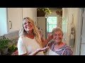 Cooking with a Very Special Guest + Cozy Cottage Entryway Refresh!