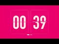 20 Minutes Countdown Flip Clock Timer / Vibration Beep 💓
