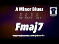 Sweet Whiskey Blues Guitar Backing Track - A Minor