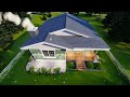 Charming Modern Country Style House Tour (15mx12m) | Small House Design | 2 Bedrooms |