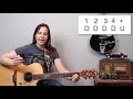 How to Play Three Little Birds on Guitar in 6 Minutes - Beginner Guitar Songs