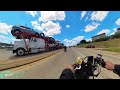 Zuma 125 and Zuma 125 swapped Honda Ruckus cruising through Pennsylvania!