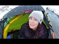 2 Nights Alone in the Snow - a Solo Winter Adventure! Wild Camping & Hiking in the Mountains