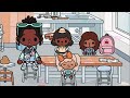 Family of 6 *MORNING ROUTINE* ☀️🥞 *with voice 🎙️* 💐 Toca Boca Life World Routine 🌍🍒