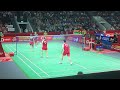 Zheng Siwei / Huang Yaqiong VS Rehan / Lisa Ayu Kusumawati #badminton #indonesiaopen2024