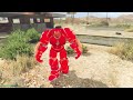Smallest To BIGGEST IRON HULK BUSTER In GTA 5!