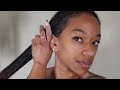 A Realistic Wash Day in my natural hair| a routine for moisture