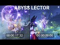 AYAKA VS TIGHNARI | Who can beat the Abyss Herald and Lector the FASTEST | Dendro VS Cryo