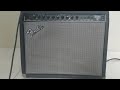 Fender Deluxe 112 plus Sound test after fix