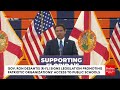 'They Think The Church Should Be A Second-Class Citizen': DeSantis Castigates The ACLU