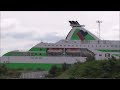 MV OSCAR WILDE Irish Ferry Belfast Docks