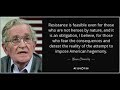 Noam Chomsky on Tactics of Active Resistance (Protests, Boycotts)