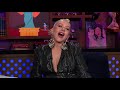 Christina Aguilera Refutes Swinging On Pink | Plead The Fifth | WWHL