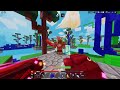 I Cheated using NEW MYTHIC GAUNTLETS.. (Roblox Bedwars)