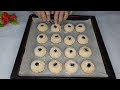 COCONUT COOKIES with jam melts in your mouth, a delicious dessert with a minimum of ingredients