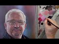 Painting a Portrait in Oils - Oil painting on paper! -Stonehenge oil paper #oilpainting #oilportrait