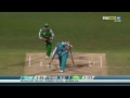 Warnie commentating his wicket of BBL Match 5 against Brisbane Heat