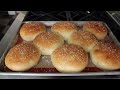 Hamburger Buns - How to Make Homemade Burger Buns
