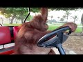 Orangutan driving golf cart meme but with Deja Vu (Initial D) song