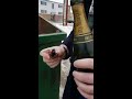 Opening 1929 Vintage Champagne