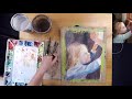 Sherry Telle Watercolour tutorial - Good morning sunshine
