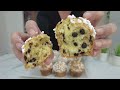 QUICK PANETTONE MUFFINS IN 5 MINUTES with Chocolate or Raisins EASY AND QUICK