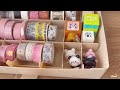 Japan Stationery Haul + Organize With Me | ASMR, Soft Piano Music, Life updates