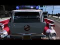 GTA IV Resurrected Ghostbusters Ecto-1 Crash Testing HD