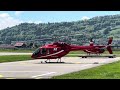 Landing via HW, Direction 32 and TWY E on MF Helipad 3, Bern (LSZB)