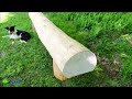 DIY Chainsaw Mini Mill Log Prep & Procedure