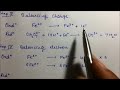 ion electron method || Vishal Rahal || redox reactions || balancing