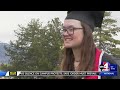 Students protest at University of Utah commencement ceremony