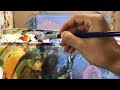 Acrylic Landscape painting tutorial !!! Learn the tricks for better landscapes