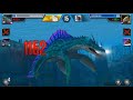 ALL SUPER AQUATIC BATTLE PVP - ALL EVOLUTIONS MAX LV 40 | JURASSIC WORLD THE GAME