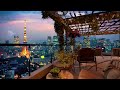 Tokyo Jazz Cafe | Spring Coffee Shop Ambience And Jazz Instrumental Music For Relaxing #74