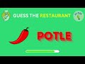 Can You Guess The Fast Food Restaurant By Emoji?🍔 | Emoji Quiz Challenge Easy, Medium, Hard
