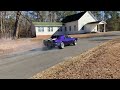 Purple Camaro Burnout