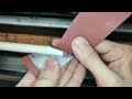 Installing a Ultra Skin Fire tip on a maple cue