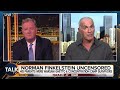 Piers Morgan asks professor normfinkelstein how he thinks his parents,