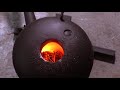 How to make  gas burner and metal foundry from a gas cylinder