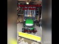 DIY Installed winch for the blade of the John Deere tractor