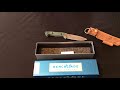 Benchmade Bushcrafter 162 Unboxing & Review