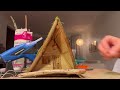 DIY Fairy Tree House using natural materials