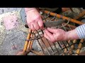 Rawhide: Weaving a Rawhide Seat for a Chair | Californio Traditions 0016