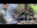 Off Grid Couple | Our New Life - ALONE in Canadian Wilderness, Day 11