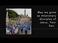 Prayer for the Centenary Year of the Salford Diocesan Lourdes Pilgrimage