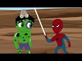 Rescue SUPER HEROES HULK & SPIDERMAN, BLACK PANTHER 2: Returning from the Dead SECRET - FUNNY