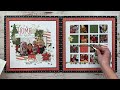 5 Tips to Turn a Single Layout to Double Layout | Christmas Eve Scrapbooking Idea